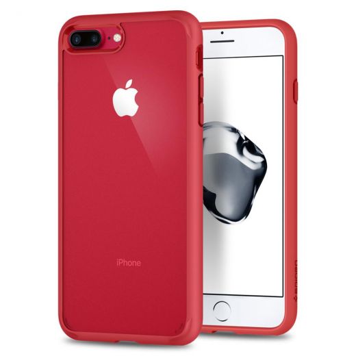 Чохол Spigen Ultra Hybrid 2 Red для iPhone 7 Plus/8 Plus