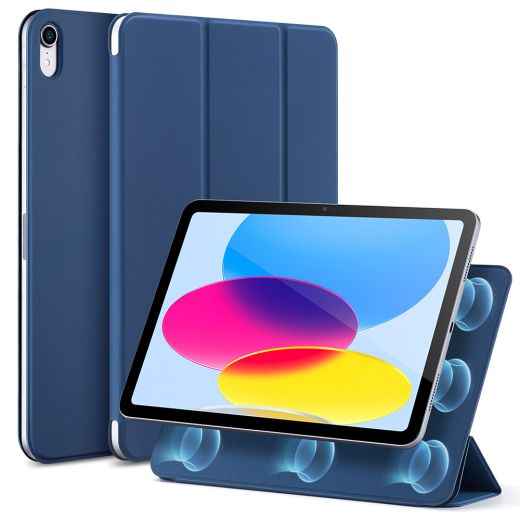 Чехол ESR Rebound Magnetic Case Navy Blue для iPad 11'' (2025) | iPad 10.9" (2022) 