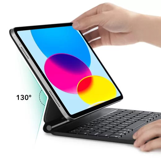 Чехол-клавиатура ESR Rebound Magnetic Keyboard Case Black для iPad 10.9" (10-е поколение) 2022