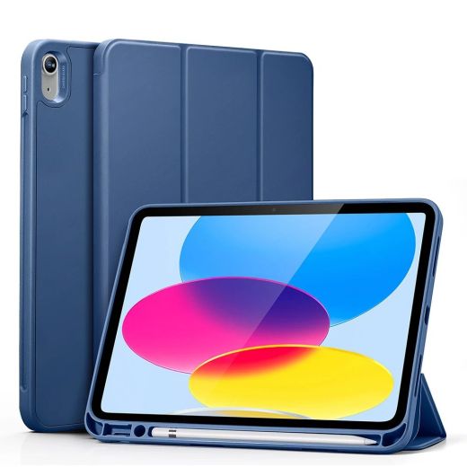 Чехол ESR Rebound Pencil Case Navy Blue для iPad 10.9" (2022)