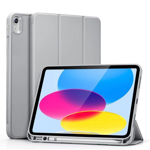 Чехол ESR Rebound Pencil Case Grey для iPad 10.9" (2022)