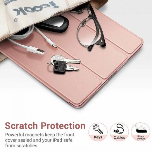 Чехол-подставка ESR Slim Protection Bundle Rose Gold для iPad 10.2 (2021 | 2020 | 2019)