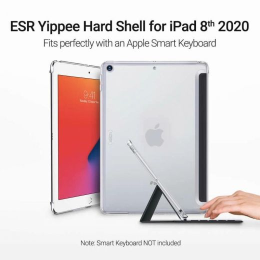 Чехол ESR Ascend Hard Shell Clear для iPad 10.2 (2021 | 2020 | 2019)