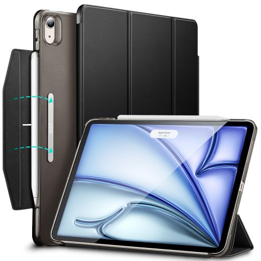 Чохол ESR Ascend Trifold Case Black для Air 11" M3 | M2 (2025 | 2024)| Air 10.9" 4 | 5 M1 (2020 | 2022)