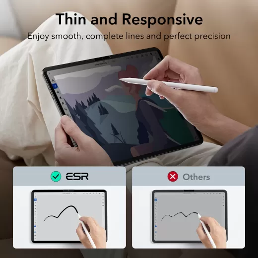 Захисна плівка антишпигун ESR Magnetic Privacy Screen Protector для iPad Air 11" (2024)
