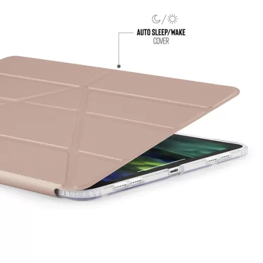 Чохол-підставка Pipetto Origami No1 Original Case Rose Gold для iPad Air 11” M3 | M2 (2025 | 2024) | Air 10.9" 4 | 5 M1 (2020 | 2022)