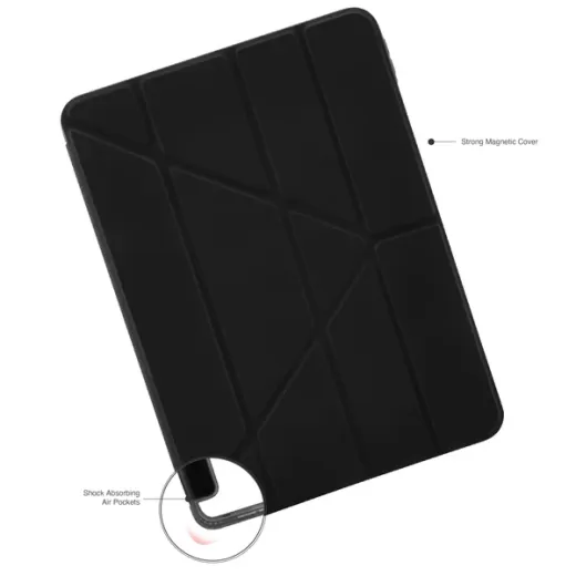 Чехол-подставка Pipetto Origami No1 Case Black для iPad Pro 13" (2024)
