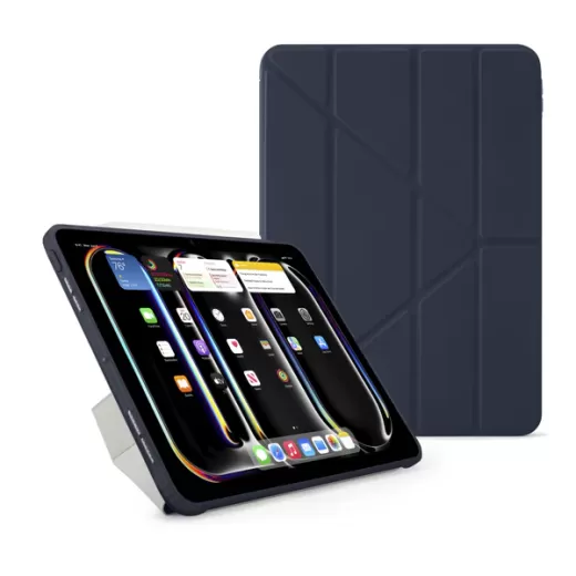 Чохол-підставка Pipetto Origami No1 Case Dark Blue для iPad Pro 13" (2024)