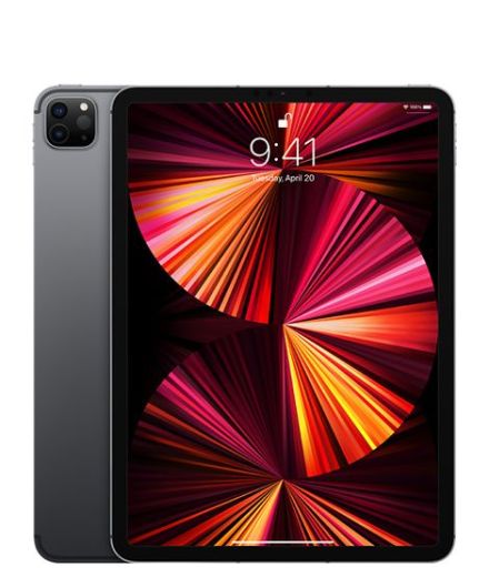 Б/У Планшет Apple iPad Pro 11" M1 Chip (2021) Wi-Fi 128GB Space Gray (MHQR3) (5+) 