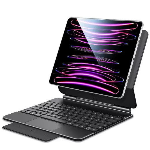 Чехол-клавиатура ESR Rebound Magnetic Keyboard Case Black для iPad 12.9" (2022 | 2021 | 2020 | 2018)