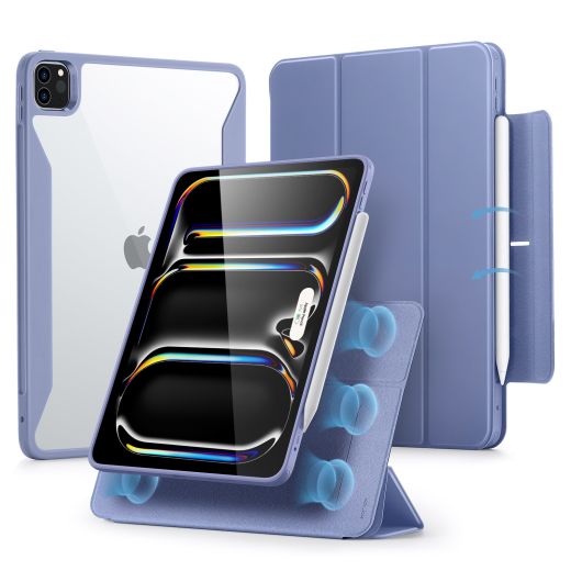 Чехол ESR Rebound Hybrid Case 360 Lavender для iPad Pro 11” M4 (2024) (1B1990406)