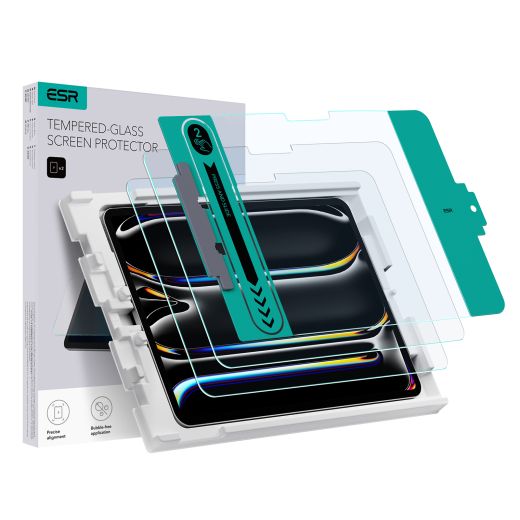 Захисне скло ESR Tempered Glass Screen Protector 2 шт. для iPad Pro 11" (2024) (1E0920102)