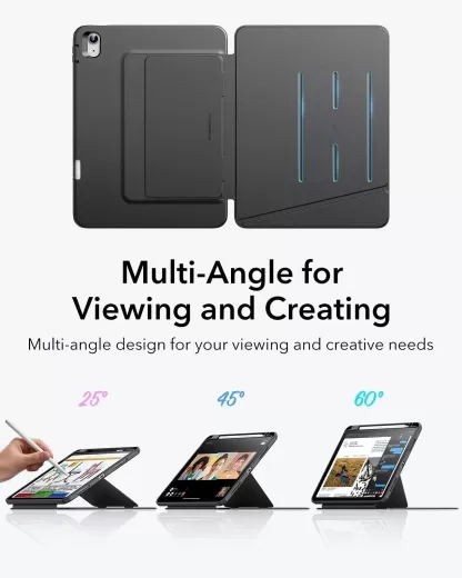 Чохол ESR Flip Magnetic Case with Pencil Holder Starlight для iPad Air 11” M2 | M3 (2024 | 2025)