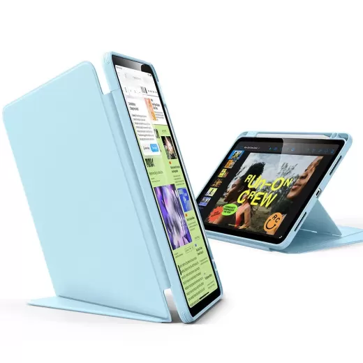 Чохол ESR Flip Magnetic Case with Pencil Holder Sky Blue для iPad Air 11” M2 | M3 (2024 | 2025) (1B21400203)