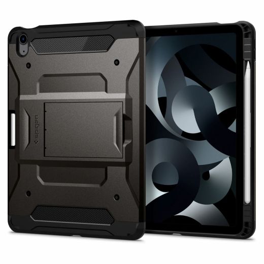 Чехол Spigen Tough Armor Pro Gunmetal (ACS02052) для iPad Air 11" M3 | M2 (2025 | 2024)| iPad Air 4 | 5 M1 (2020 | 2022)