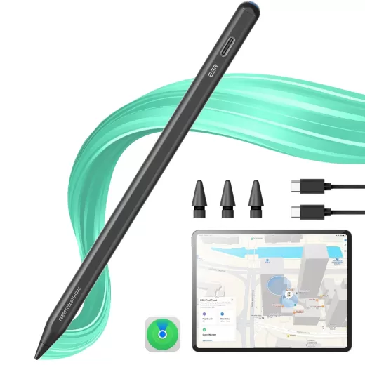 Стілус ESR Geo Digital Pencil Black з вбудованим Find My