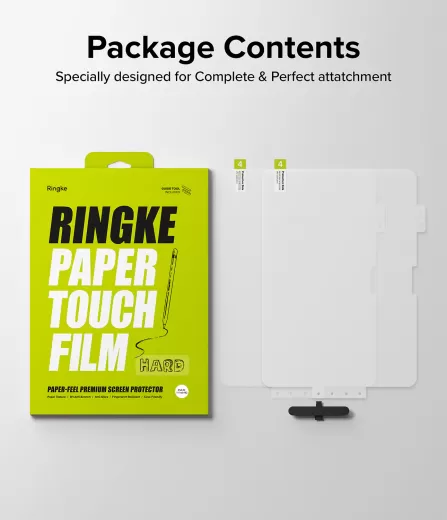 Защитная пленка с эффектом бумаги Ringke Screen Protector | Paper Touch Film Hard 2 шт. для iPad Pro 13" (2024)