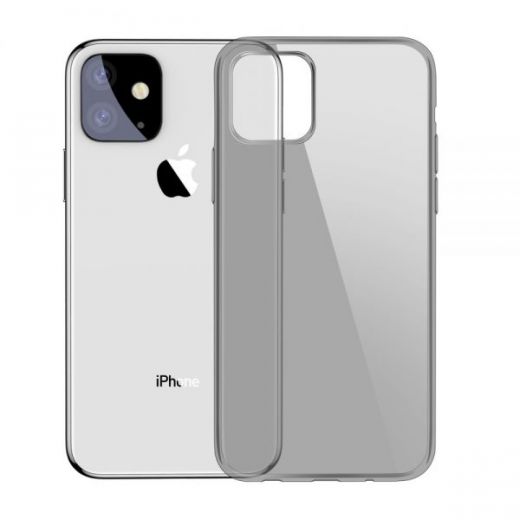 Чехол Baseus Simple Transparent Black для iPhone 11