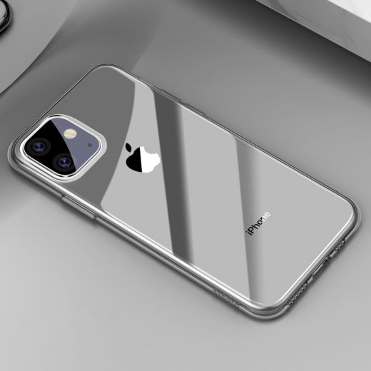 Чехол Baseus Simple Transparent Black для iPhone 11