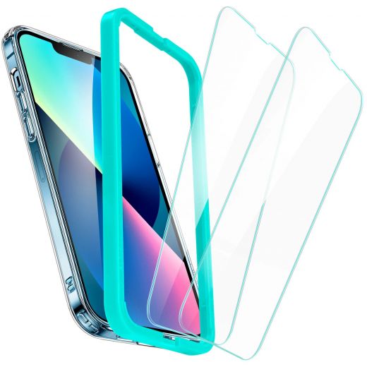 Чехол с защитным стеклом ESR Classic Hybrid Protection Bundle Clear для iPhone 13