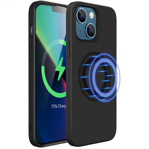 Чохол ESR Cloud Soft Case with HaloLock Black для iPhone 13