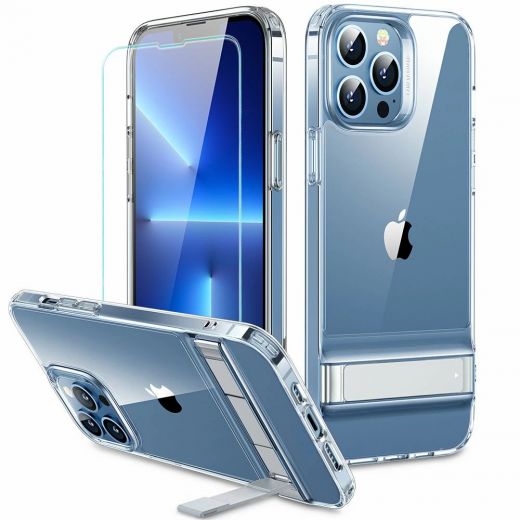 Чохол з захисним склом ESR Home Theater Protection Bundle Clear для iPhone 13 Pro Max