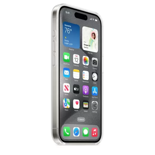 Прозорий чохол CasePro Clear Case with MagSafe для iPhone 15 Pro