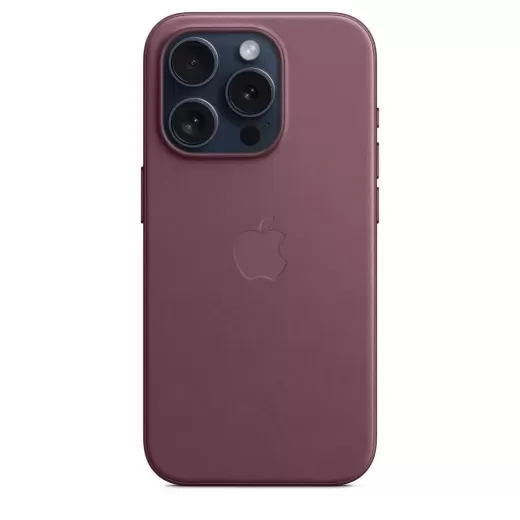 Чохол CasePro FineWoven Case with MagSafe Mulberry для iPhone 15 Pro