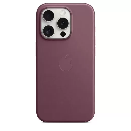 Чохол CasePro FineWoven Case with MagSafe Mulberry для iPhone 15 Pro