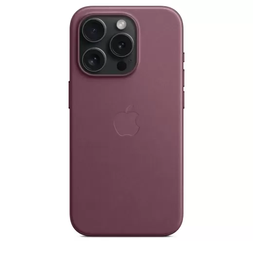 Оригінальний чохол Apple FineWoven Case with MagSafe Mulberry для iPhone 15 Pro (MT4L3)