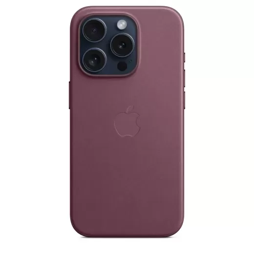 Оригинальный чехол Apple FineWoven Case with MagSafe Mulberry для iPhone 15 Pro Max (MT4X3)