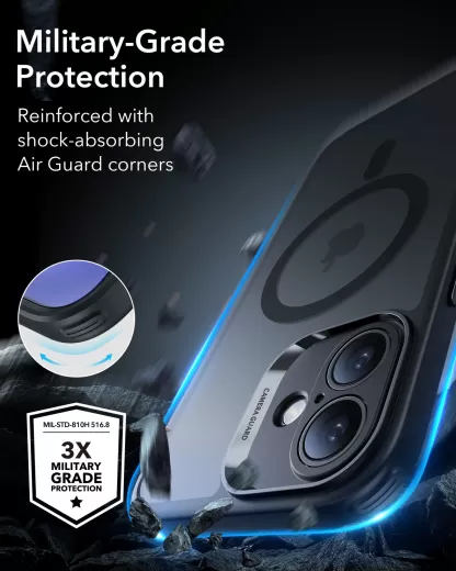 Чохол зі склом ESR Classic Pro Case (HaloLock) Set Clear для iPhone 16 (1A7760204)