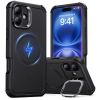 Протиударний чохол з підставкою ESR Cyber Tough Case with Stash Stand (HaloLock) Black для iPhone 16 (1A7630102)