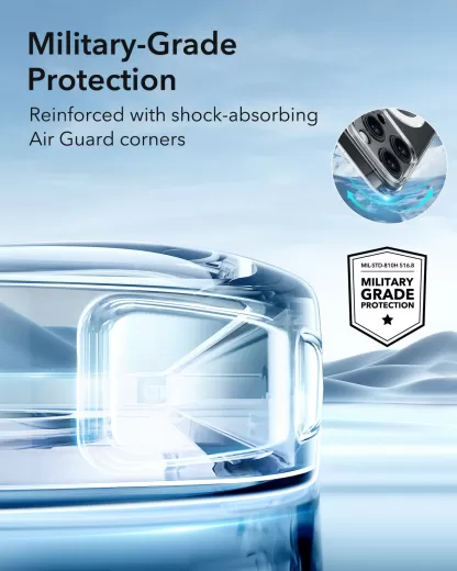 Прозрачный чехол ESR Zero Clear Case (HaloLock) Clear для iPhone 16 Pro Max (1A7740102)