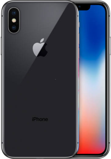 Б/У iPhone X 64Gb Space Gray (5-)