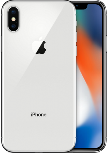 Б/У iPhone X 64Gb Silver (5-)