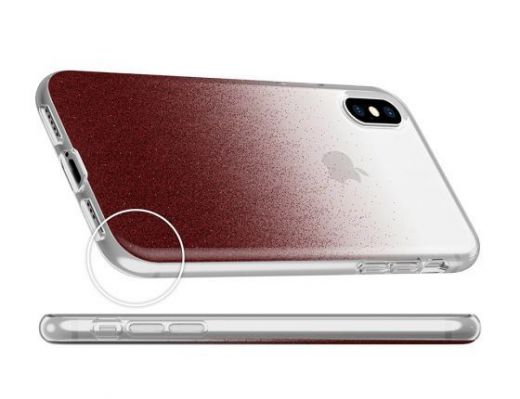 Накладка Incipio Design Series Classic Cranberry Sparkler (IPH-1784-CBS) для iPhone Xs