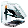 Захисне скло анти-шпигун Spigen Screen Protector EZ FIT GLAS.tR Privacy для iPhone 14 Pro (AGL05215)