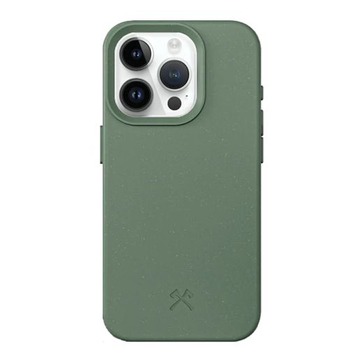 Эко чехол Woodcessories Bio Sustainable MagSafe Case Night Green для iPhone 15 Pro Max