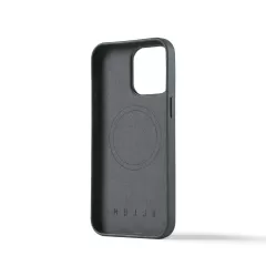 Кожаный чехол Mujjo Maizcase Case Steel Blue для iPhone 15 Pro