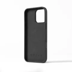Кожаный чехол Mujjo Full Leather Case Black для iPhone 16 Pro