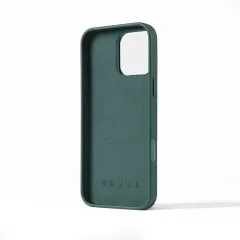 Кожаный чехол Mujjo Full Leather Case Livid Green для iPhone 16 Pro Max