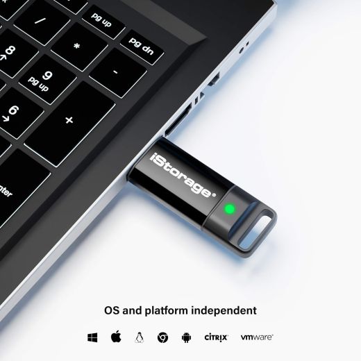 Флешка iStorage datAshur BT 16GB (IS-FL-DBT-256-16)