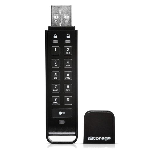 Флешка з паролем iStorage datAshur Personal2 32GB (‎IS-FL-DAP3-B-32)