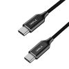 Набор кабелей iWalk 1.8M Type-C to Type-C Data Cable Black (CSB009)