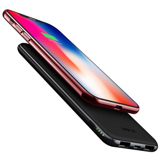 Повербанк з бездротовою зарядкою iWalk Chic Air 8000mAh Black (UBC8000A)