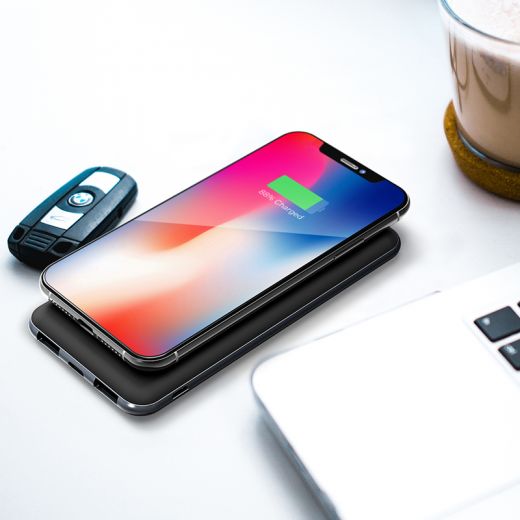 Повербанк з бездротовою зарядкою iWalk Chic Air 8000mAh Black (UBC8000A)