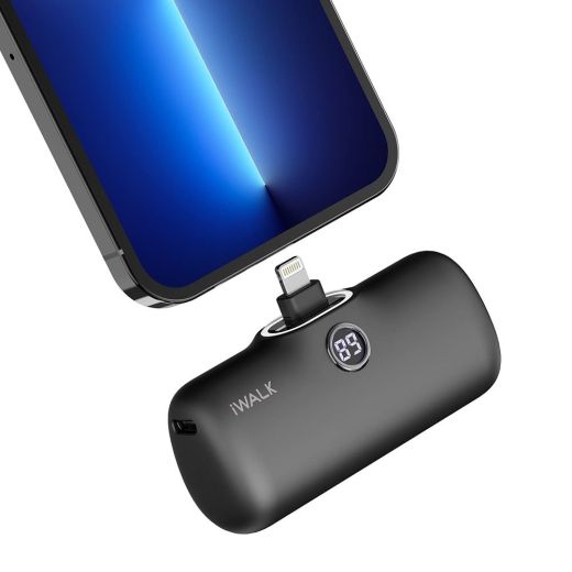 Повербанк iWalk Link Me Pro Lightning 4800mAh Black (DBL5000PL-BK)