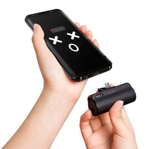 Повербанк iWalk Link Me Plus Docking battery 3300mAh Type C version black (DBL3300C)