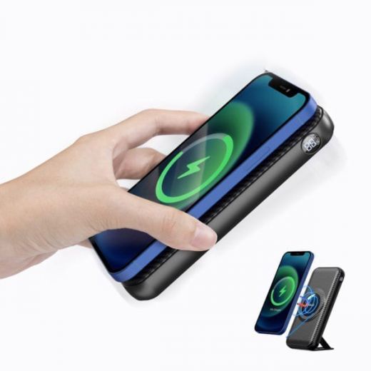 Повербанк з бездротовою зарядкою iWalk PowerStand Mag 20000mAh (UBP20000M)